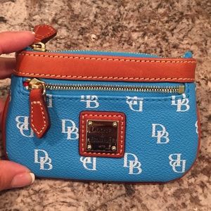 Dooney and Burke card/coin wallet